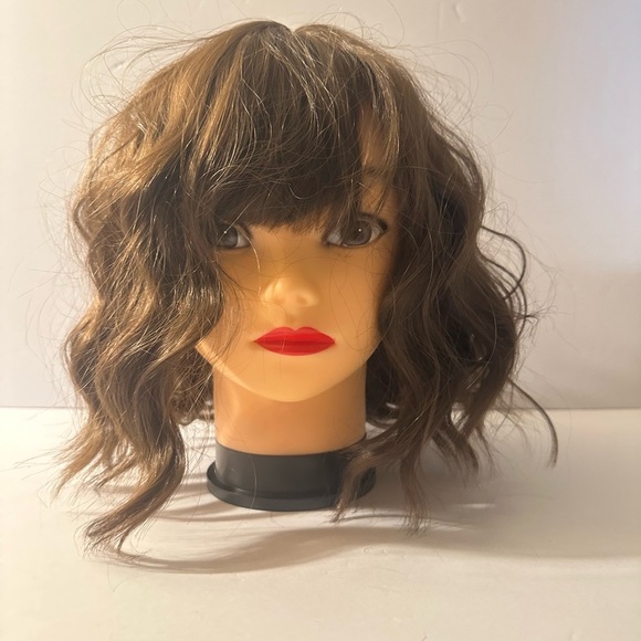 Brown Wavy Hair Wig with Free Shipping. - Picture 1 of 5